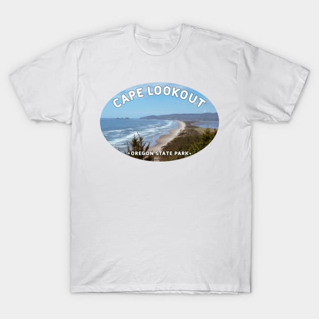 Cape Lookout State Park Oregon T-Shirt by stermitkermit